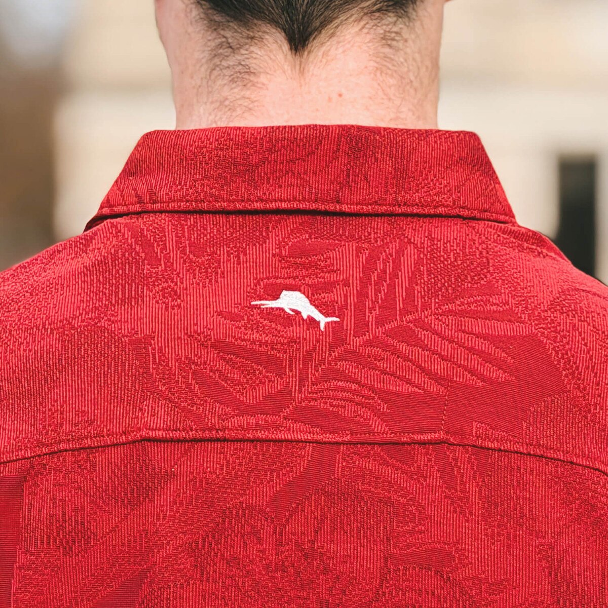 Tommy Bahama I-State Cardinal Palm Fresco Polo